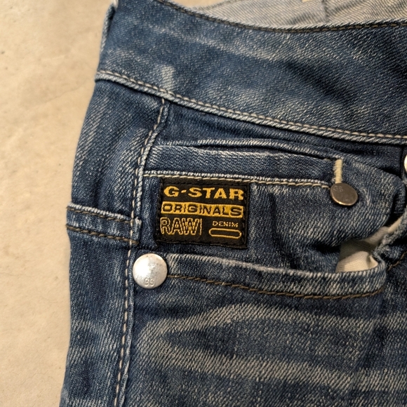 G-Star Raw Midge Straight Low Rise Jeans Womens 26x29.5 - Picture 2 of 9